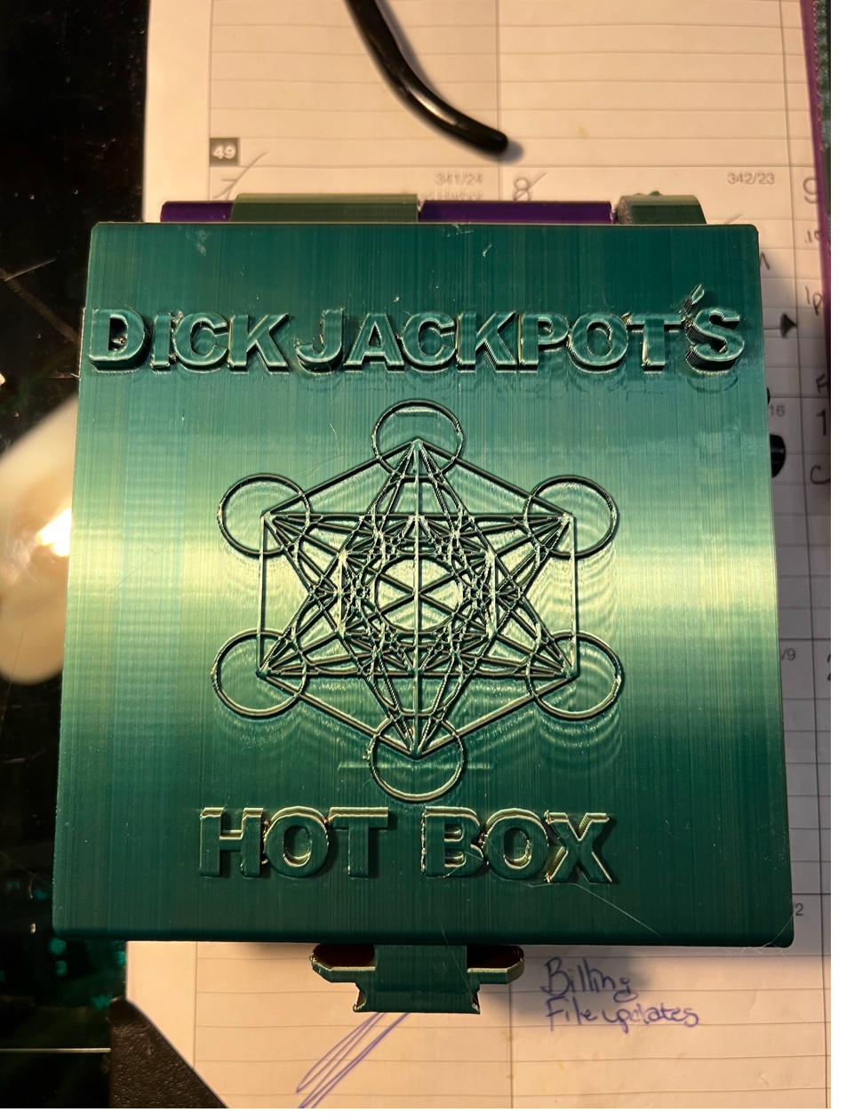 Dick Jackpot's Hot Box - Green Gradient
