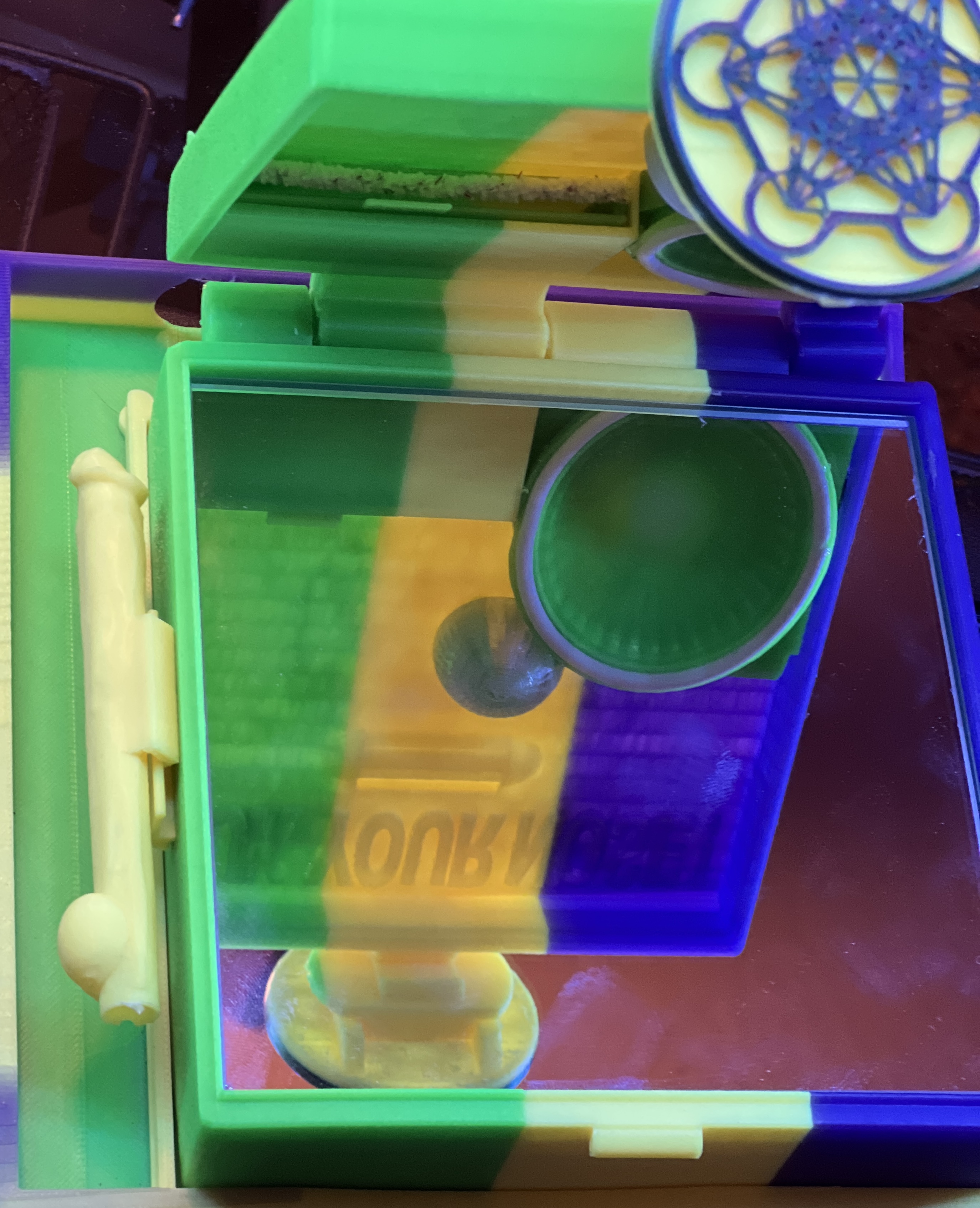 Hot Box - Mardi Gras Interior with Mirror